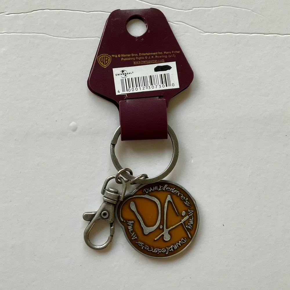Harry Potter Dumbledore's Army DA Keychain Universal Studios Wizarding World NEW